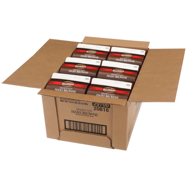 Idahoan Foods Hearty Cut Hash Brown 2.25lbs, PK6 2970020816 - main